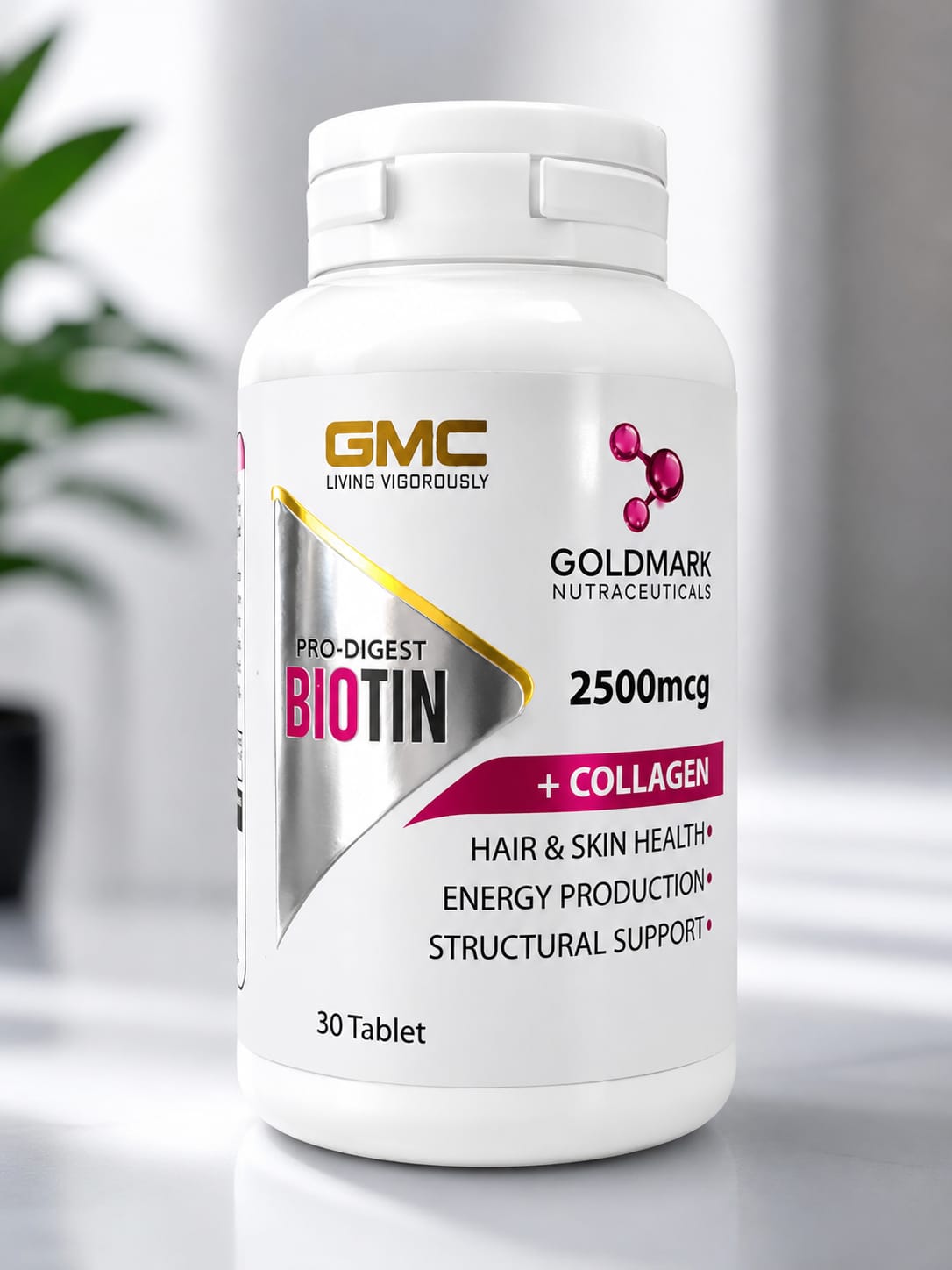 BIOTIN + COLLAGEN (2500 mcg)
