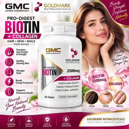 GMC Biotin 2500mcg + Collagen